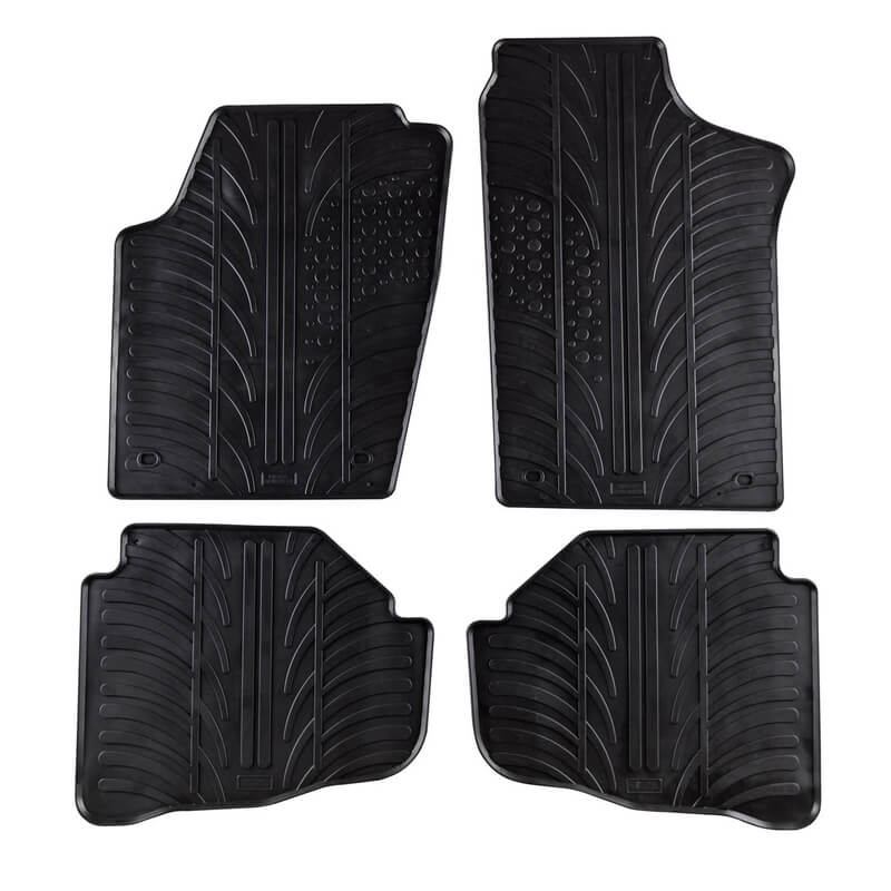 Βλησαρούλης Car Center - Πατάκια Αυτοκινήτου Gledring 0060 VW Fox 2005-2011 Μαύρο 4 Τεμάχια