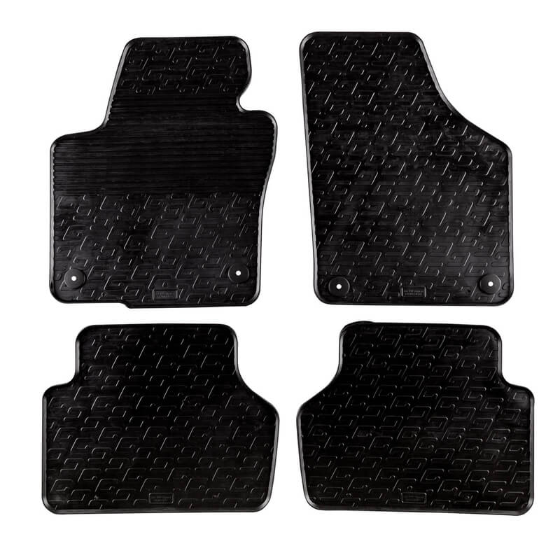 Βλησαρούλης Car Center - Πατάκια Αυτοκινήτου Gledring 0064 VW Tiguan 2007-2015 Μαύρο 4 Τεμάχια