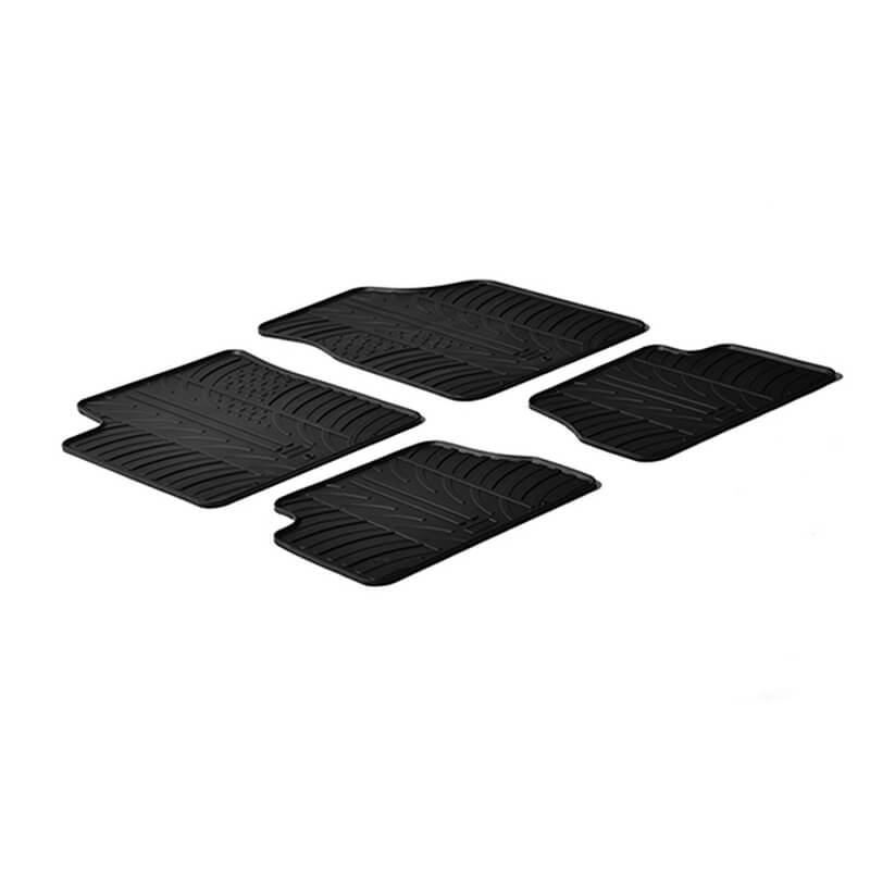 Βλησαρούλης Car Center - Πατάκια Αυτοκινήτου Gledring 0231 Kia Picanto 2004-2007 Μαύρο 4 Τεμάχια