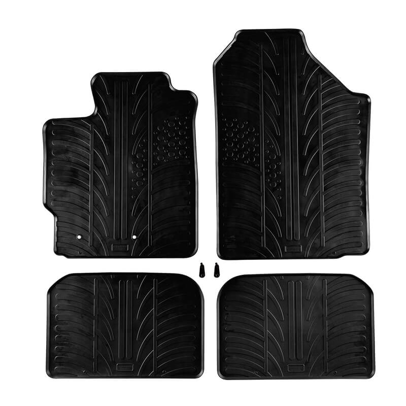Βλησαρούλης Car Center - Πατάκια Αυτοκινήτου Gledring 0261 Toyota Yaris 2006-2011 / Toyota Urban Cruiser 2009-  Μαύρο 4 Τεμάχια