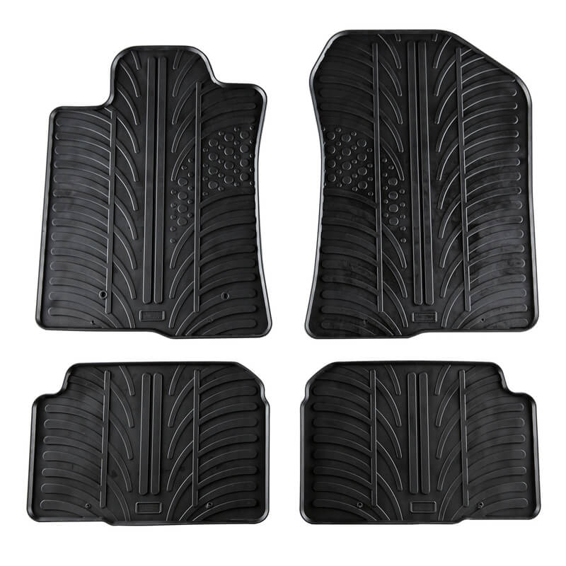 Βλησαρούλης Car Center - Πατάκια Αυτοκινήτου Gledring 0262 Toyota Corolla Verso 2004-2009 Μαύρο 4 Τεμάχια