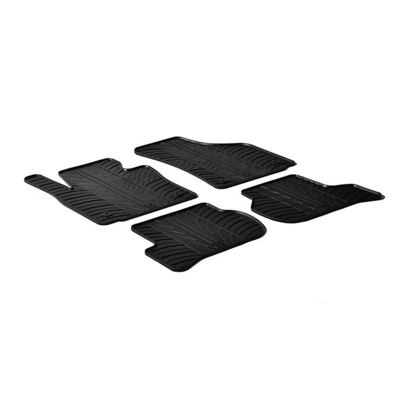 Βλησαρούλης Car Center - Πατάκια Αυτοκινήτου Gledring 0311 Seat Leon 1P 2005-2013 / Cupra Μαύρο 4 Τεμάχια