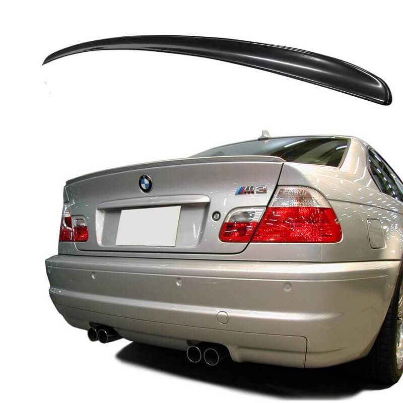 Βλησαρούλης Car Center - Αεροτομή Πορτ Παγκάζ Για Bmw 3 E46 99-05 Sedan/Coupe Lipspoiler Από Abs Πλαστικό