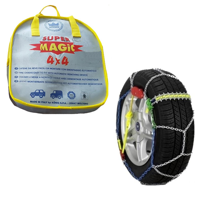 Βλησαρούλης Car Center - Αλυσίδες Χιονιού Konig Super Magic 4x4 No210 16mm 2 Τεμάχια