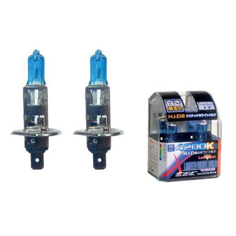 Βλησαρούλης Car Center - Λάμπες Αλογόνου H1 12V 55w Superwhite 4200k X-Tec 2 Τεμάχια