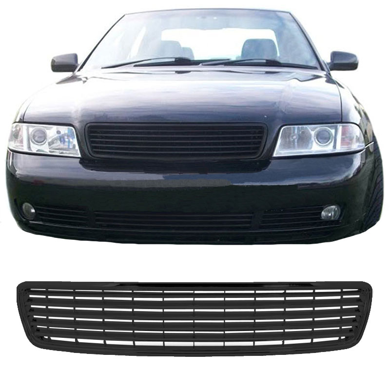 Βλησαρούλης Car Center - Μάσκα Για Audi A4 B5 94-01 Χωρίς Σήμα Μαύρη 1 Τεμάχιο