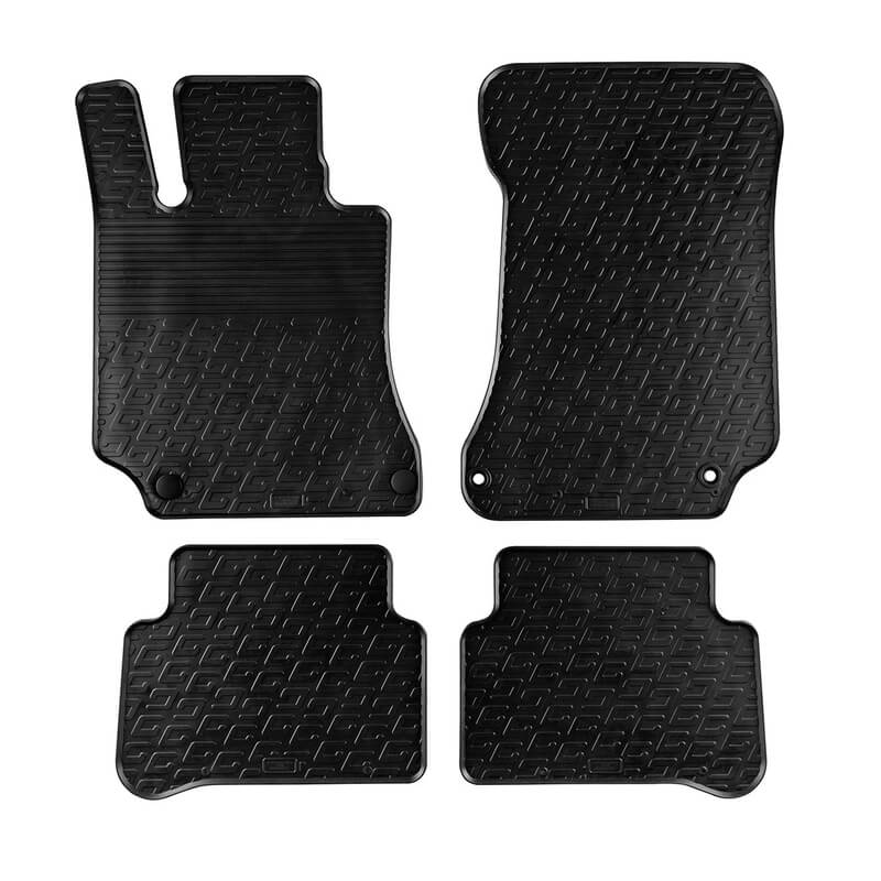 Βλησαρούλης Car Center - Πατάκια Αυτοκινήτου Gledring 0322 Mercedes E-Class W212 2009-2013 Μαύρο 4 Τεμάχια
