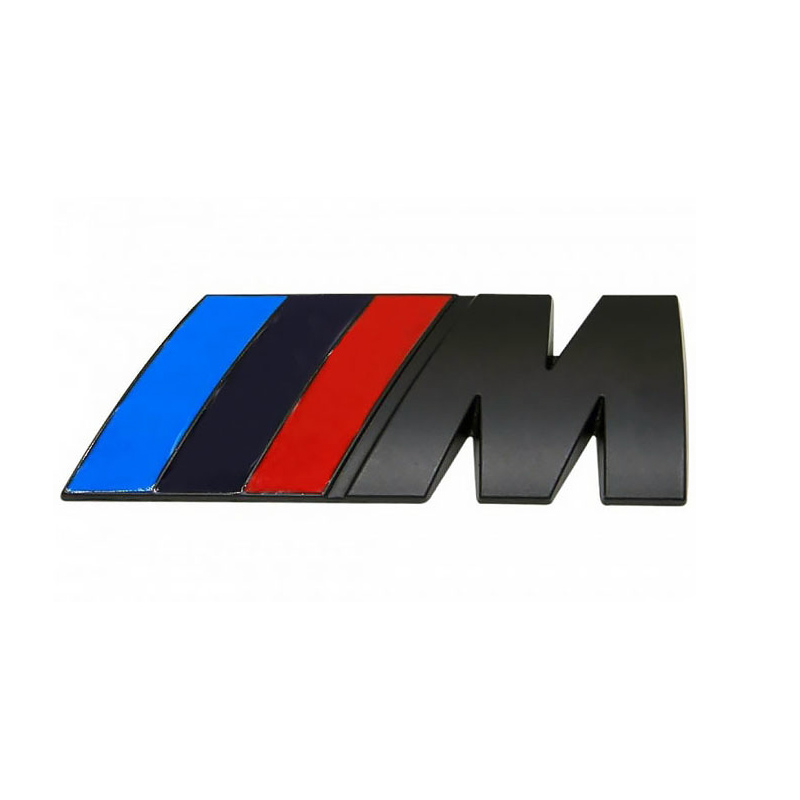 Βλησαρούλης Car Center - Σήμα Bmw ///M Αυτοκόλλητο 3D Μεγάλο 8x3cm Μαύρο 1 Τεμάχιο