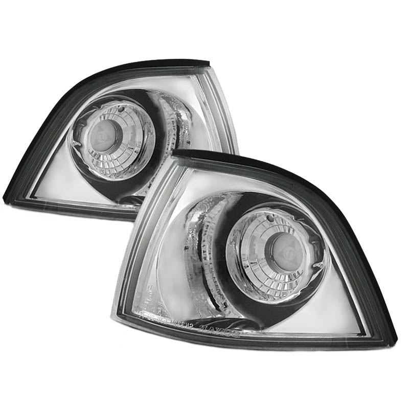 Βλησαρούλης Car Center - Μπροστινά Φλας Για Bmw 3 E36 90-99 Coupe/Cabrio Χρώμιο 2 Τεμάχια Sonar