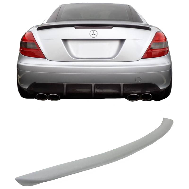 Βλησαρούλης Car Center - Αεροτομή Πορτ Παγκάζ Για Mercedes-Benz SLK R171 04-10 Amg Look Lipspoiler Από Πολυουρεθάνη