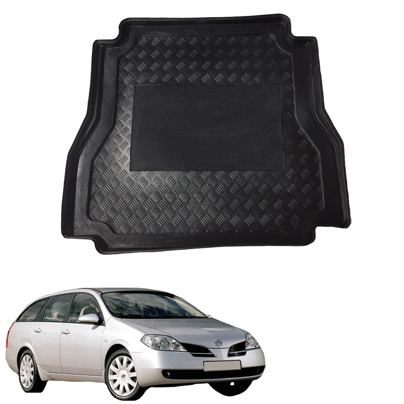 Βλησαρούλης Car Center - Πατάκι Πορτ-Παγκάζ 3D Σκαφάκι Για Nissan Primera 02-07 Combi Μαύρο CIK