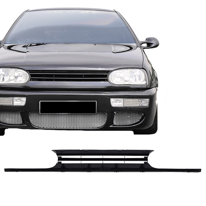 Βλησαρούλης Car Center - Μάσκα Για Vw Golf III (3) 93-98 VR6 Look Χωρίς Σήμα Μαύρη 1 Τεμάχιο