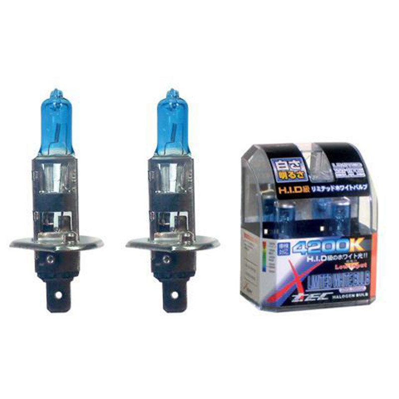 Βλησαρούλης Car Center - Λάμπες Αλογόνου H1 12V 100w Superwhite 4200k X-Tec 2 Τεμάχια