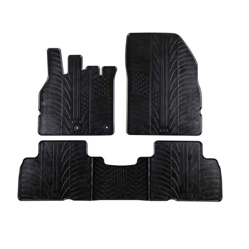 Βλησαρούλης Car Center - Πατάκια Αυτοκινήτου Gledring 0049 Renault Scenic III 2009-2016 Μαύρο 5 Τεμάχια