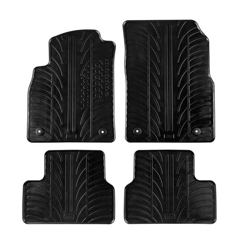 Βλησαρούλης Car Center - Πατάκια Αυτοκινήτου Gledring 0086 Opel Astra J 2009-2015 Μαύρο 4 Τεμάχια