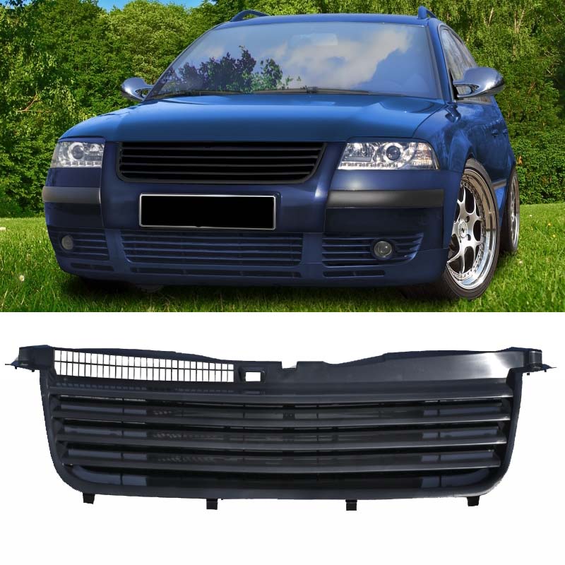 Βλησαρούλης Car Center - Μάσκα Για Vw Passat 3BG 00-05 Χωρίς Σήμα Μαύρη 1 Τεμάχιο