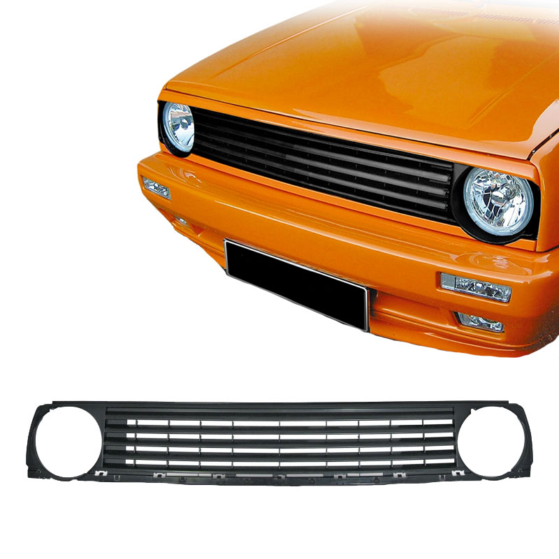 Βλησαρούλης Car Center - Μάσκα Για Vw Golf II (2) 83-92 Χωρίς Σήμα Μαύρη 1 Τεμάχιο