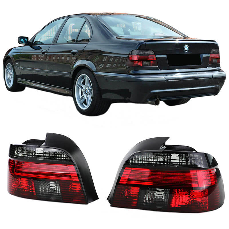 Βλησαρούλης Car Center - Πισινά Φανάρια Set Για Bmw 5 E39 95-00 Κόκκινο/Φιμέ Depo