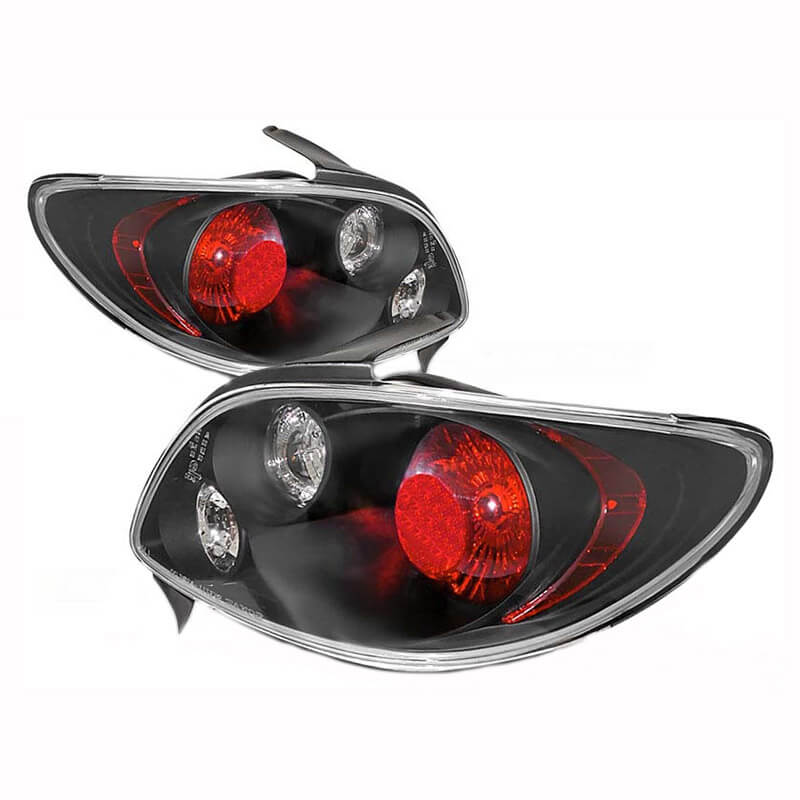 Βλησαρούλης Car Center - Πισινά Φανάρια Set Για Peugeot 206 98-07 Μαύρα Sonar