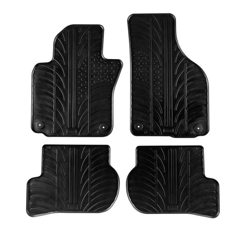 Βλησαρούλης Car Center - Πατάκια Αυτοκινήτου Gledring 0331 Skoda Octavia II 1Z 2005-2013 Μαύρο 4 Τεμάχια