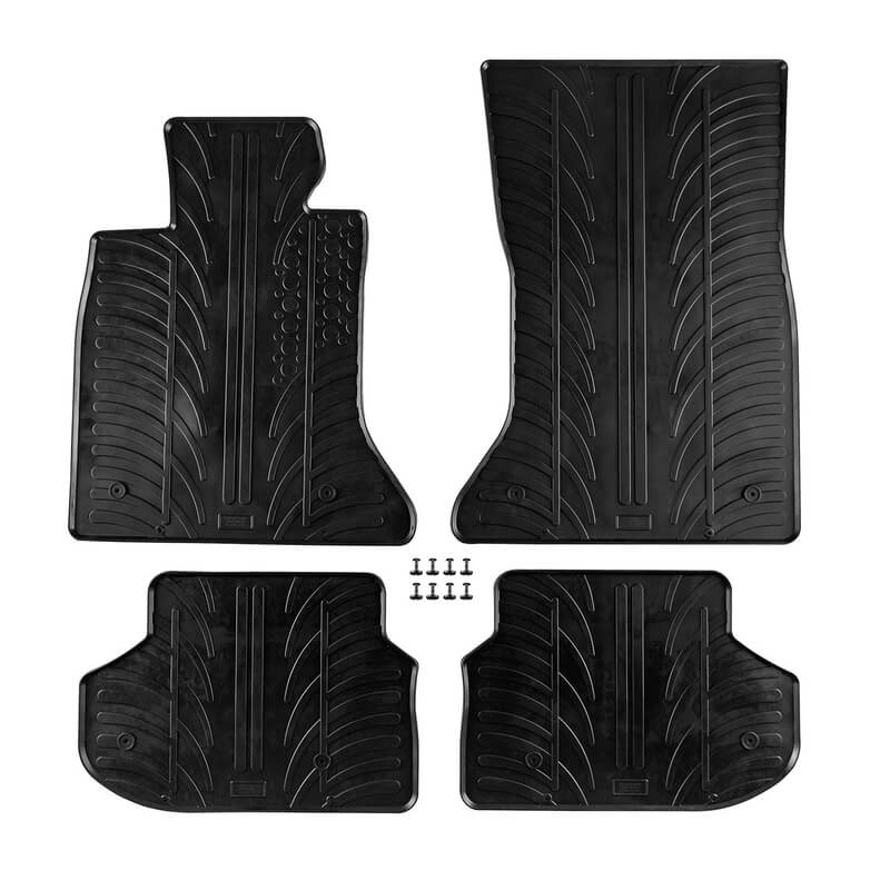 Βλησαρούλης Car Center - Πατάκια Αυτοκινήτου Gledring 0351 BMW Serie 5 F10 2010-2017 /F11 2013-2017 Μαύρο 4 Τεμάχια