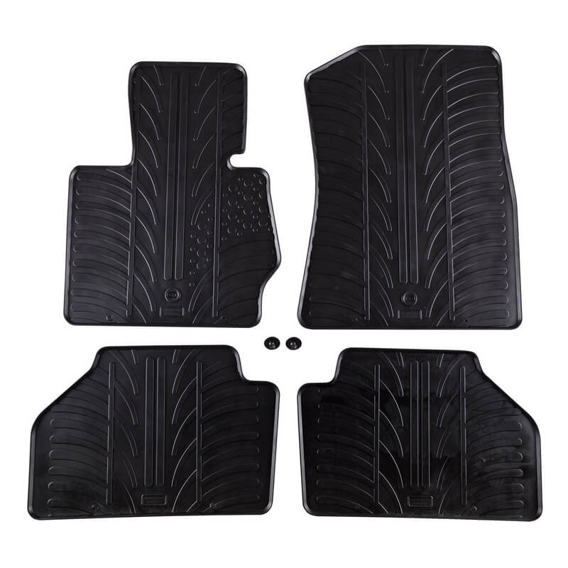 Βλησαρούλης Car Center - Πατάκια Αυτοκινήτου Gledring 0357 BMW X3 F25 2010-2018 Μαύρο 4 Τεμάχια