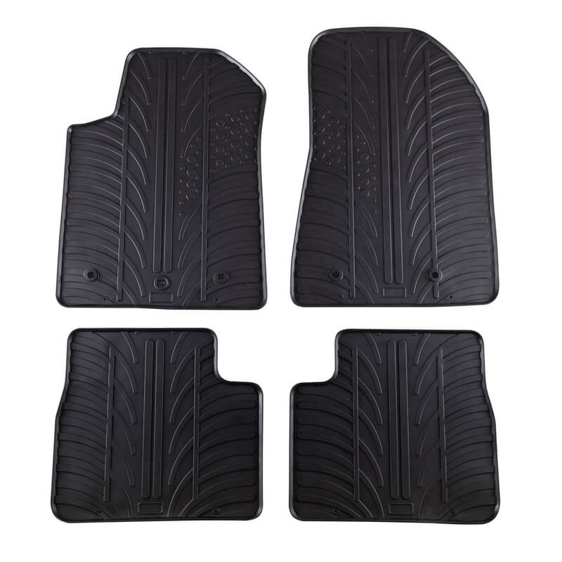 Βλησαρούλης Car Center - Πατάκια Αυτοκινήτου Gledring 0342 Alfa Romeo Giulietta 2010-  Μαύρο 4 Τεμάχια