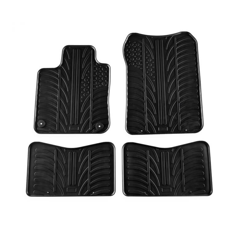Βλησαρούλης Car Center - Πατάκια Αυτοκινήτου Gledring 0040 Renault Twingo II 2007-2014 Μαύρο 4 Τεμάχια