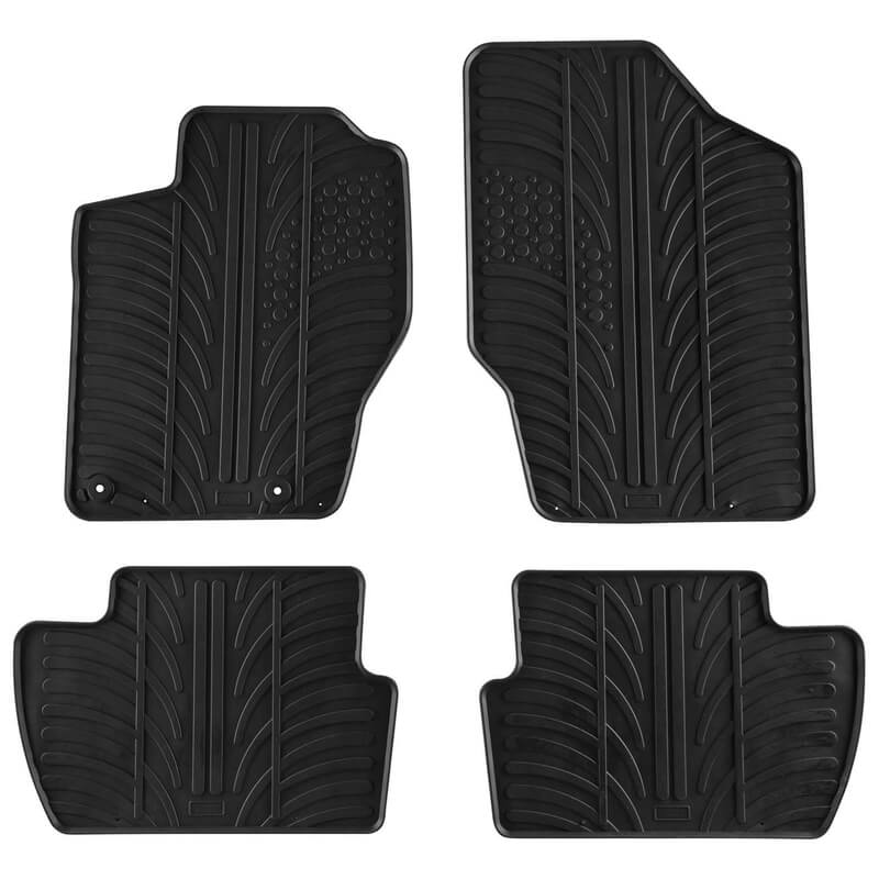 Βλησαρούλης Car Center - Πατάκια Αυτοκινήτου Gledring 0114 Citroen C4 2005-2010 Μαύρο 4 Τεμάχια