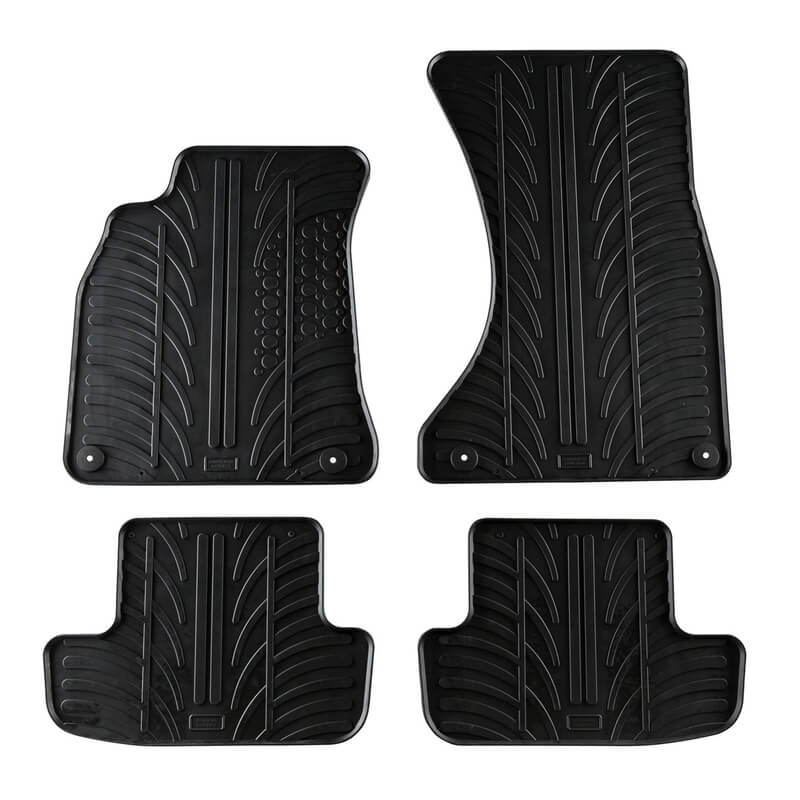 Βλησαρούλης Car Center - Πατάκια Αυτοκινήτου Gledring 0241 Audi A4 B8 Coupe 2007-2016 Μαύρο 4 Τεμάχια