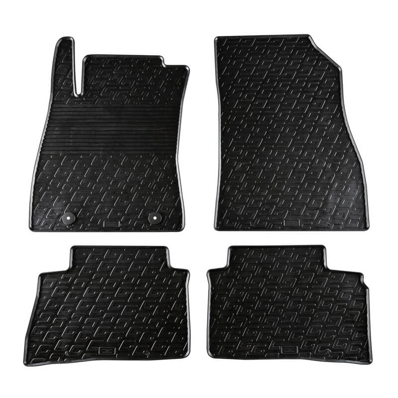 Βλησαρούλης Car Center - Πατάκια Αυτοκινήτου Gledring 0293 Nissan Juke 2010-2019  Μαύρο 4 Τεμάχια