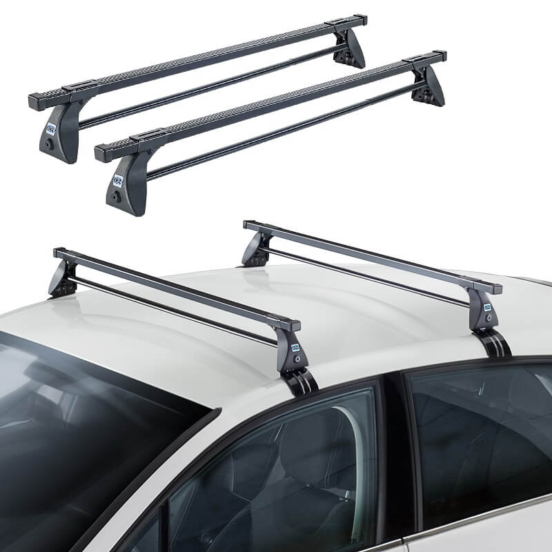 Βλησαρούλης Car Center - Μπάρες Οροφής Σιδερένιες CRUZ Cargo Spro-140cm 922-701 Σετ Με Πόδια Για Ford Ranger 11+ 2 Τεμάχια