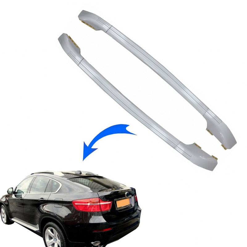 Βλησαρούλης Car Center - Μπάρες Οροφής Railing Για Bmw X6 E71 E72 08-15 (Roof Rails) Ασημί 2 Τεμάχια