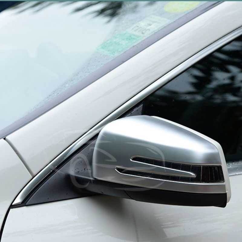 Βλησαρούλης Car Center - Καπάκια Καθρεφτών Για Mercedes-Benz W212 W221 W204 X204 W207 W246 W176 X156 C117 Brushed Aluminium 2 Τεμάχια