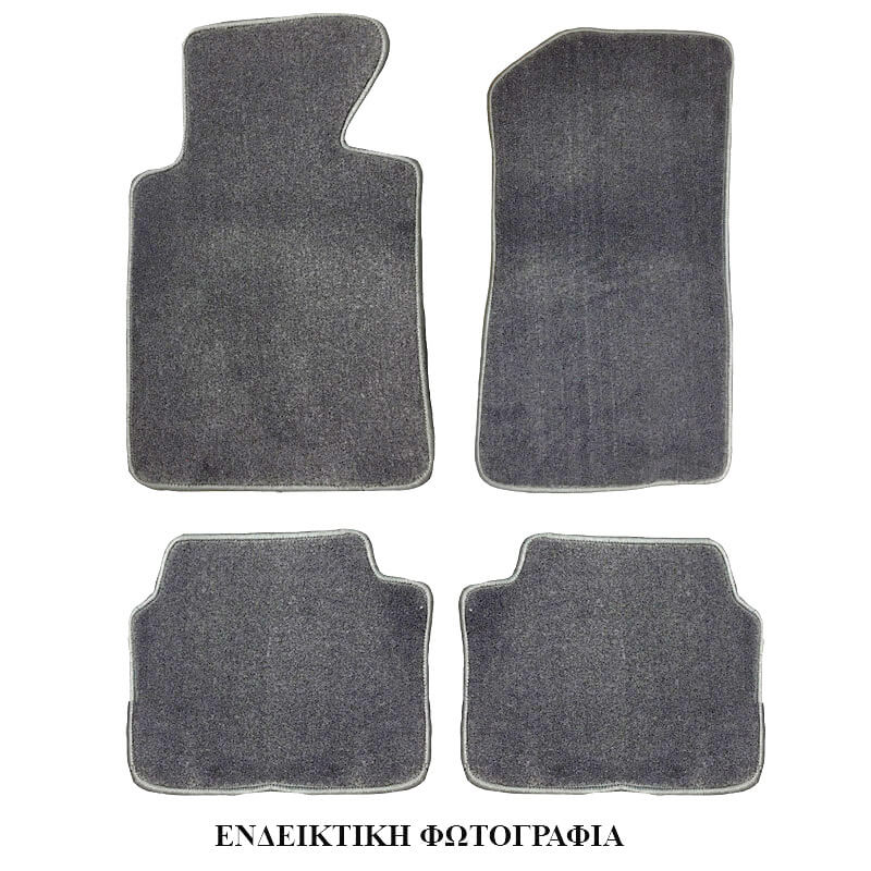 Βλησαρούλης Car Center - Μοκέτες Αυτοκινήτου Για BMW E60/E61 2003-2010 Γκρι 4 Τεμάχια