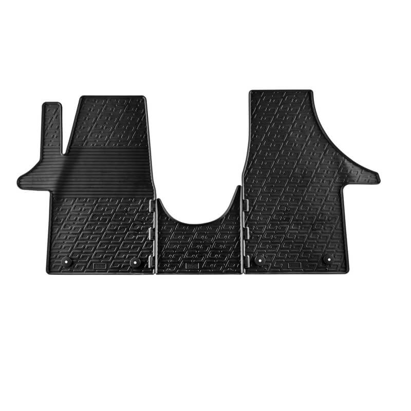 Βλησαρούλης Car Center - Πατάκια Αυτοκινήτου Gledring 0928 VW Transporter T5 2004-2014 / VW Transporter T6 2015-  Μαύρο 3 Τεμάχια
