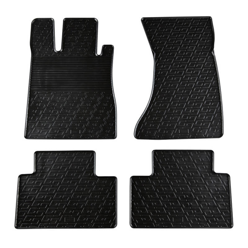Βλησαρούλης Car Center - Πατάκια Αυτοκινήτου Gledring 0502 Mercedes W220 1998-2005 Μαύρο 4 Τεμάχια