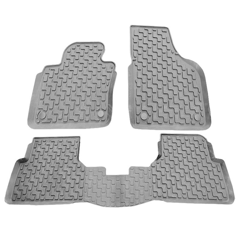 Βλησαρούλης Car Center - Πατάκια Σκαφάκια 3D Από Λάστιχο Για VW Tiguan 07-15 "Star Diamond" 3 Τεμάχια Γκρι