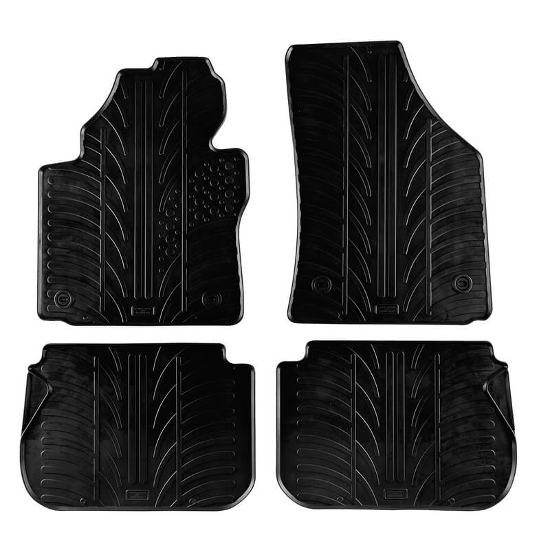 Βλησαρούλης Car Center - Πατάκια Αυτοκινήτου Gledring 0070 VW Caddy 2004-2020/ VW Caddy Cross 2013-2020 Μαύρο 4 Τεμάχια