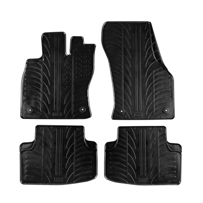 Βλησαρούλης Car Center - Πατάκια Αυτοκινήτου Gledring 0076 VW Golf Sportvan 2014- / Audi A3 8V Sportback / Limousine 2013-2020 Μάυρο 4 Τεμάχια