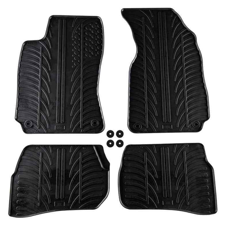 Βλησαρούλης Car Center - Πατάκια Αυτοκινήτου Gledring 0078 VW Passat 3B/ 3BG 1998-2005 Μαύρο 4 Τεμάχια