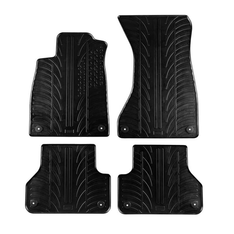 Βλησαρούλης Car Center - Πατάκια Αυτοκινήτου Gledring 0252 Audi A4 B9 2015- Μαύρο 4 Τεμάχια