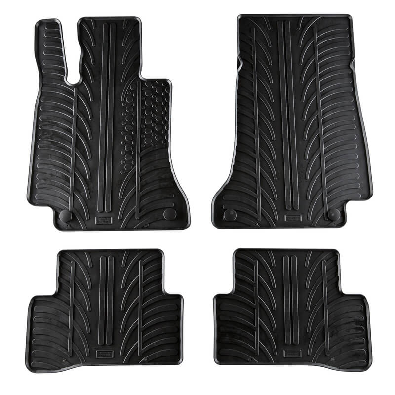 Βλησαρούλης Car Center - Πατάκια Αυτοκινήτου Gledring 0320 Mercedes C-Class W205 2014- Μαύρο 4 Τεμάχια