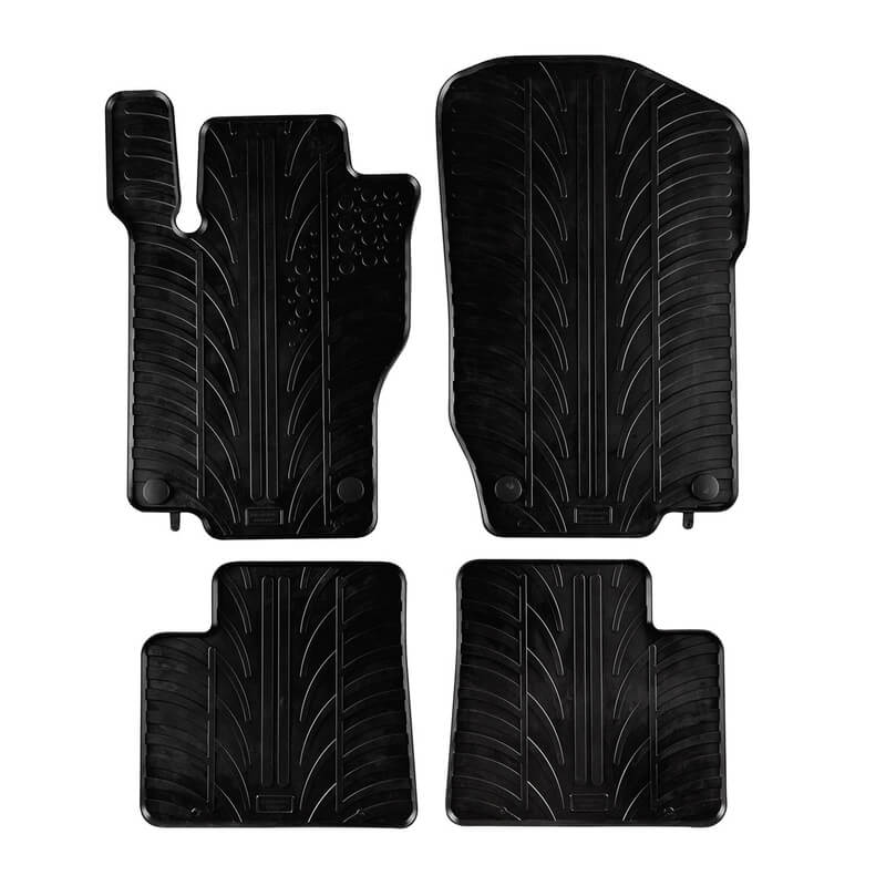 Βλησαρούλης Car Center - Πατάκια Αυτοκινήτου Gledring 0325 Mercedes M-Class W164 2005-2011 Μαύρο 4 Τεμάχια