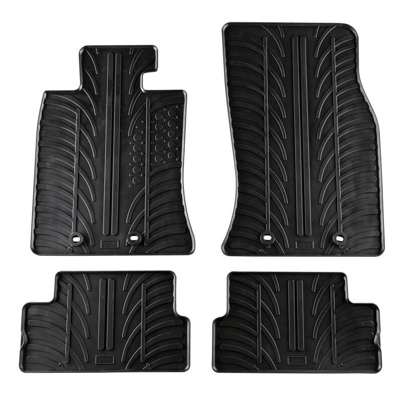 Βλησαρούλης Car Center - Πατάκια Αυτοκινήτου Gledring 0406 Mini Cooper / Mini One R55/R56/R57/R58/R59 2006-2014 Μαύρο 4 Τεμάχια