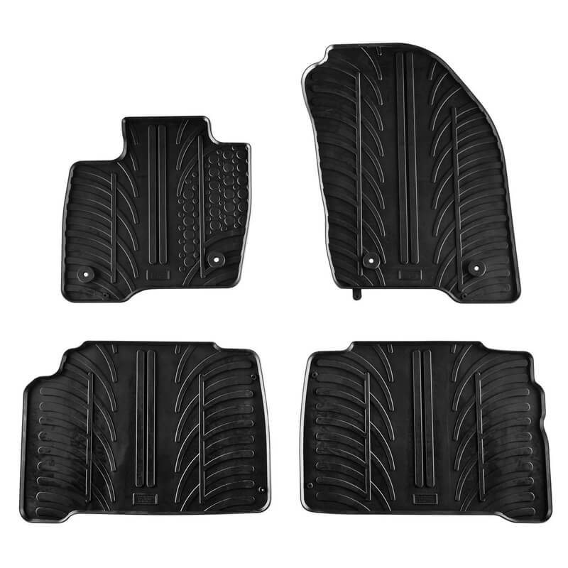 Βλησαρούλης Car Center - Πατάκια Αυτοκινήτου Gledring 0552 Ford Galaxy 2015- / Ford S-Max 2015- Μαύρο 4 Τεμάχια