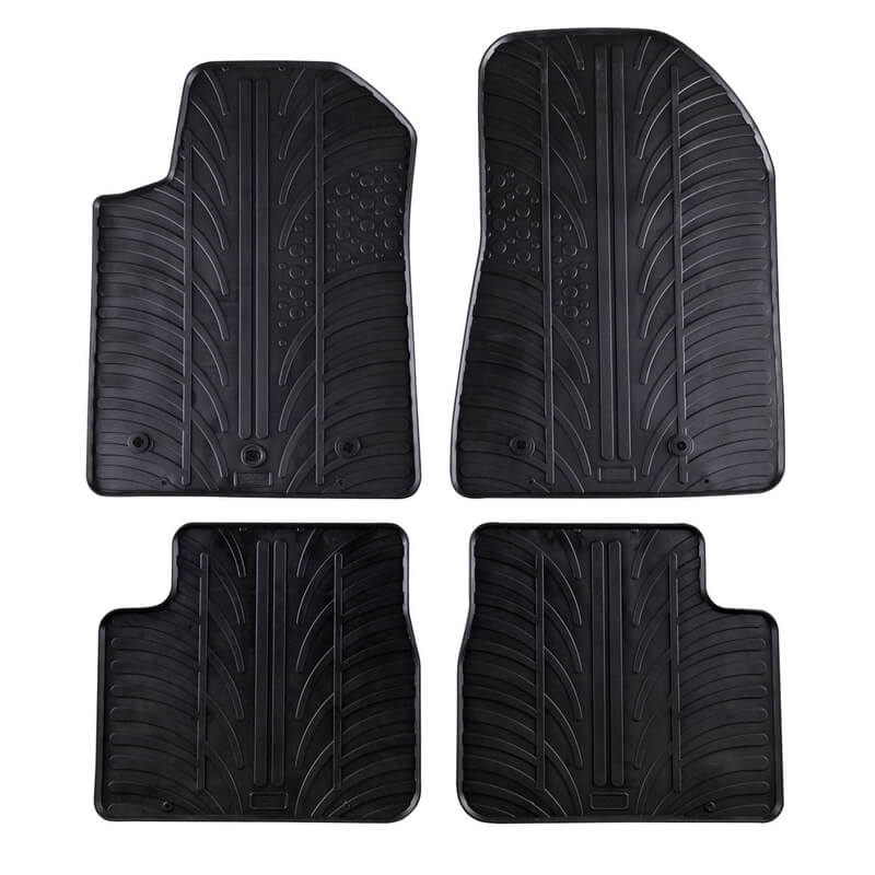 Βλησαρούλης Car Center - Πατάκια Αυτοκινήτου Gledring 0566 Alfa Romeo Giulietta 2014- Μαύρο 4 Τεμάχια