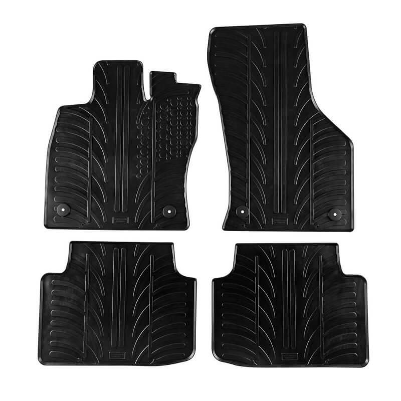 Βλησαρούλης Car Center - Πατάκια Αυτοκινήτου Gledring 0077 VW Passat B8 2014- Μαύρο 4 Τεμάχια