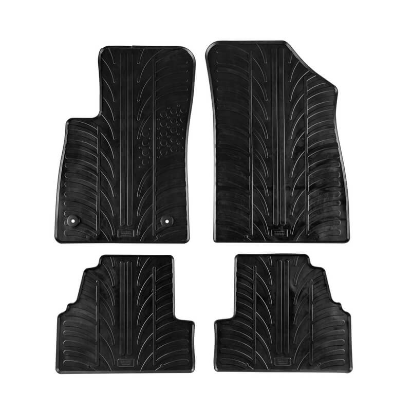 Βλησαρούλης Car Center - Πατάκια Αυτοκινήτου Gledring 0089 Opel Mokka 4x4 2012-2019 / Chevrolet Trax 2012- Μαύρο 4 Τεμάχια