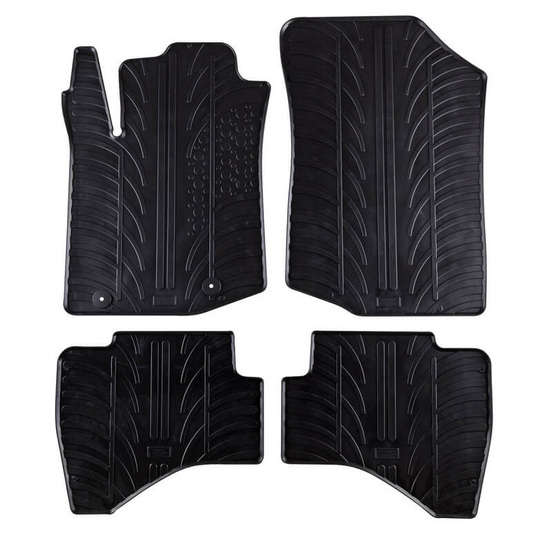 Βλησαρούλης Car Center - Πατάκια Αυτοκινήτου Gledring 0161 Citroen C1 2014- / Peugeot 108 2014- Μαύρο 4 Τεμάχια